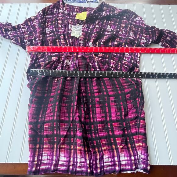 NEW! Anthropologie Maeve Cocoon Dolman Sleeves Draped Dress Size S - Picture 10 of 13